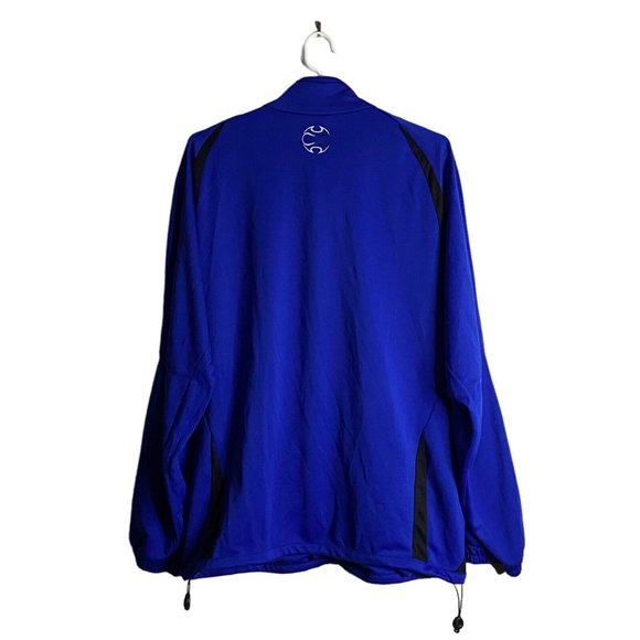 Adidas Men’s Retro Original Stripe Blue Full Zip Track Jacket - Picture 8 of 8